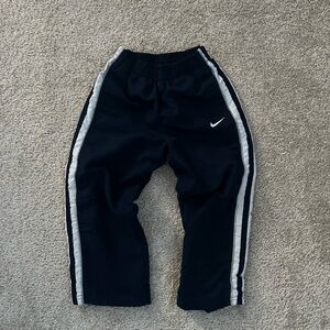 Vintage Nike Kids Black Track Pants